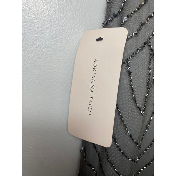 NWT BHLDN ADRIANNA PAPELL DRESS GOWN 2 BRIDESMAID FORMAL EVENING WEDDING GUEST - Picture 3 of 15